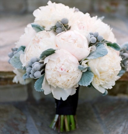 Marry Blog :: Hoa cưới cầm tay kết từ mẫu đơn hồng phấn