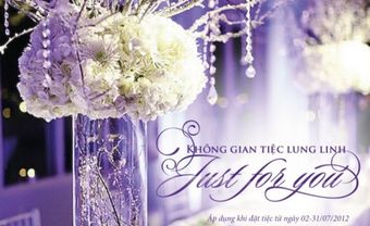 Không gian tiệc cưới lung linh dành cho bạn tại White Palace - Blog Marry