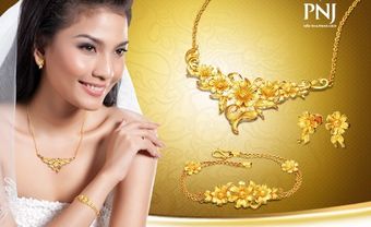 PNJ giới thiệu BST Trang sức cưới 2012 Hạnh Phúc Vàng - Blog Marry