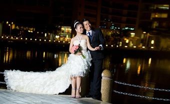 Lung linh ảnh cưới ban đêm - Blog Marry