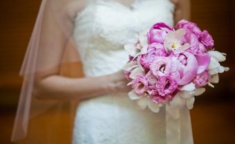 Hoa cưới cầm tay màu hồng số 4 - Blog Marry