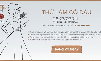 Chương trình "Thử làm cô dâu" tại MarryWedding Day 2014 - Blog Marry