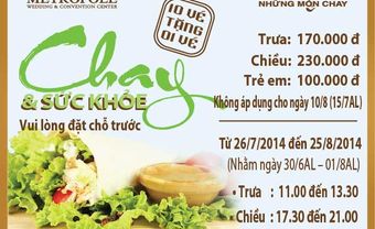 "Thế Giới Ẩm Thực Chay" đặc sắc tại Metropole - Blog Marry