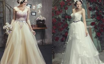 Giải đồng siêu mẫu Khánh Ngọc diện váy cưới hè thu - Blog Marry