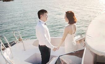 Văn Quyến lần đầu tung ảnh cưới trên biển lãng mạn - Blog Marry