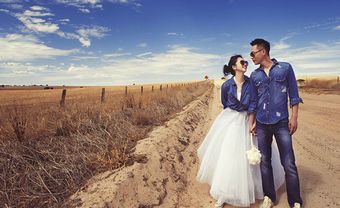 Váy cưới tuyệt đẹp của sao Hoa ngữ nửa đầu 2014 - Blog Marry