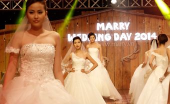 Những bộ áo cưới lộng lẫy nhất chỉ có tại MarryWedding Day 2014 - Blog Marry