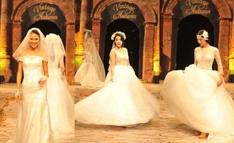 Những mẫu váy cưới đẹp tại MarryWedding Day Hà Nội 2014 - Blog Marry