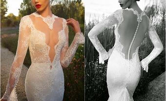 BST váy cưới đuôi cá siêu gợi cảm Berta 2015 - Blog Marry