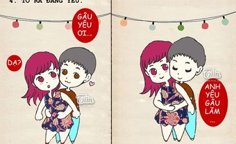 Tranh vui: 10 kiểu ghen chỉ có thể là của con trai - Blog Marry