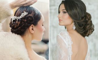 Các kiểu tóc cưới đơn giản mà chất lừ  - Blog Marry