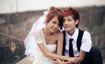 Thời trang cưới của cô dâu chú rể đồng tính - Blog Marry