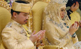 Cận cảnh sự xa hoa của đám cưới hoàng gia Brunei - Blog Marry