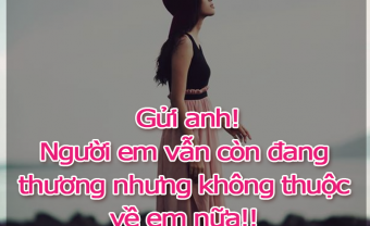 Gửi anh chàng trai không thuộc về em - Blog Marry