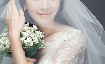 Các kiểu khăn voan yêu thích của cô dâu - Blog Marry