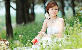 Các kiểu tóc ngắn cho cô dâu duyên dáng, quyến rũ trong ngày cưới. - Blog Marry