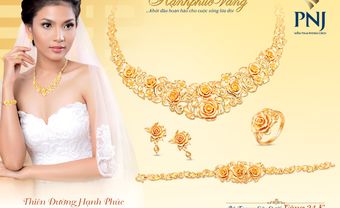 PNJ ra mắt Bộ sưu tập trang sức cưới Hạnh Phúc Vàng 2015 - Blog Marry