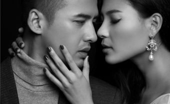 Lương Thế Thành, Thúy Diễm chụp ảnh cưới đen trắng - Blog Marry