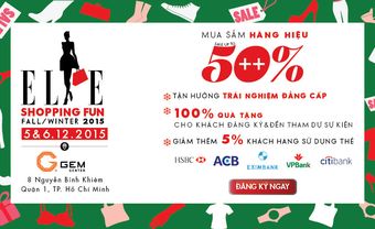 Mua sắm thả ga tại ELLE Shopping Fun HCM Thu - Đông 2015 - Blog Marry