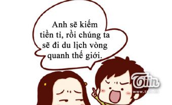 Bộ tranh: Điều tuyệt vời khi yêu một chàng ‘trẻ con’ - Blog Marry