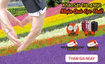 Khảo sát tuần trăng mật - Rinh quà hấp dẫn! - Blog Marry