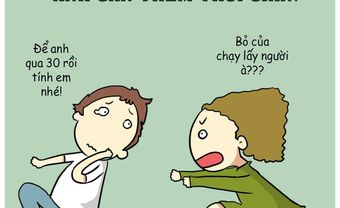 Tranh vui: 8 lý do chia tay dễ gây ức chế nhất trong tình yêu - Blog Marry