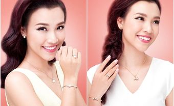 Ngắm Hoàng Oanh đẹp ngọt ngào trong bộ sưu tập trang sức của PNJ - Blog Marry