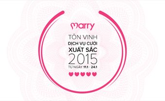 Tôn vinh nhà cung cấp dịch vụ cưới xuất sắc 2015 trên Marry - Blog Marry