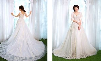 4 mẫu váy cưới tôn vòng một cho cô dâu - Blog Marry