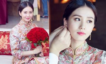 Ngắm cô dâu Lưu Thi Thi đẹp như tiên nữ trong ngày cưới - Blog Marry