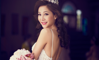 Gợi ý make up và tạo kiểu tóc cô dâu đẹp 2016 - Blog Marry