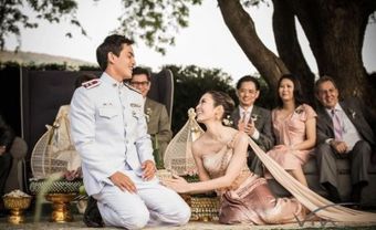 Thướt tha áo cưới truyền thống của cô dâu Á châu - Blog Marry