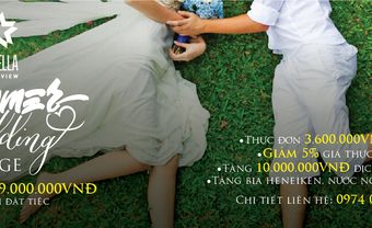 Ưu đãi lớn cho tiệc cưới mùa hè tại Capella Park View - Blog Marry