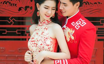 5 mẫu áo dài cách tân dành cho cô dâu cá tính - Blog Marry