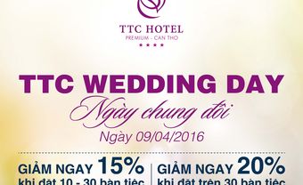 Bùng nổ quà tặng và khuyến mãi hấp dẫn tại TTC Wedding Day Cần Thơ 2016 - Blog Marry