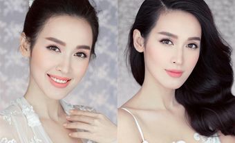 Học hỏi 5 kiểu trang điểm cô dâu cực xinh xắn như Tú Vi - Blog Marry