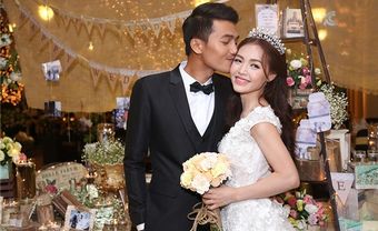 Linh Phi xinh tựa thiên thần hạnh phúc bên Quang Tuấn - Blog Marry