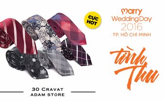 30 cravat Adam Store cho 30 bạn đăng ký sớm nhất Triển lãm cưới Tình Thu - Blog Marry