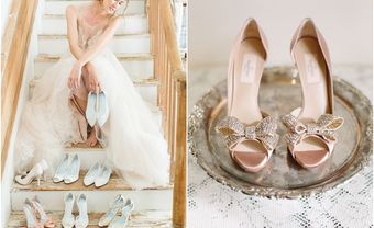 Những thiết kế giày cưới sang trọng và lộng lẫy nhất cho cô dâu - Blog Marry