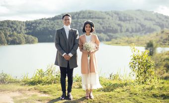 Ảnh cưới dễ thương tại vườn rau - Blog Marry