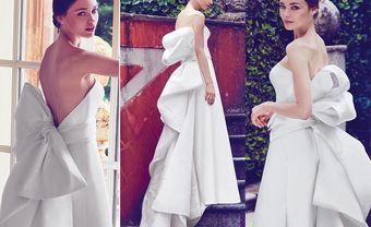 Váy cưới đẹp kết nơ làm say lòng phái đẹp từ Giuseppe Papini - Blog Marry