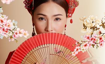 Quỳnh Thư 'mách nước' cách make up rực rỡ cho cô dâu đầu năm - Blog Marry