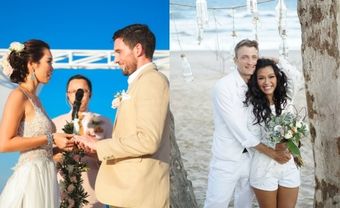 Những đám cưới lãng mạn bên bờ biển của sao Việt - Blog Marry