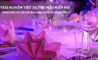 Tham gia khảo sát nhanh, dự tiệc cưới mẫu đẳng cấp đầu năm - Blog Marry