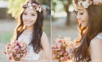 Tổng hợp kiểu tóc cô dâu trong ngày cưới đẹp năm 2017 - Blog Marry