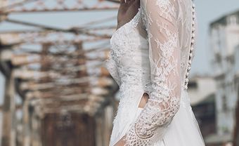 4 mẫu áo dài trắng cho tân nương mùa cưới 2017 - Blog Marry