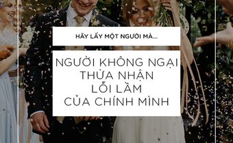 Nếu em muốn lấy chồng, hãy lấy một người mà... - Blog Marry