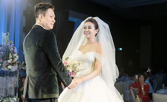 Đám cưới tiền tỷ của cô dâu xinh như hoa hậu và doanh nhân Việt kiều - Blog Marry