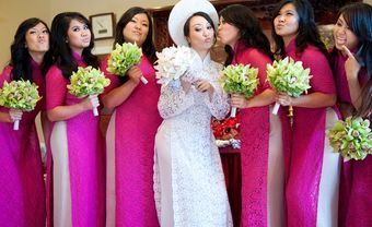 Cô dâu "phì nhiêu" vẫn xinh nếu biết chọn áo dài cho người mập - Blog Marry