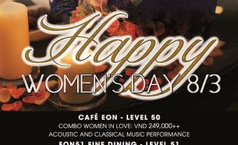 Tưng bừng chào đón ngày 8-3 cùng Chuỗi cà phê - nhà hàng - bar EON51 - Blog Marry